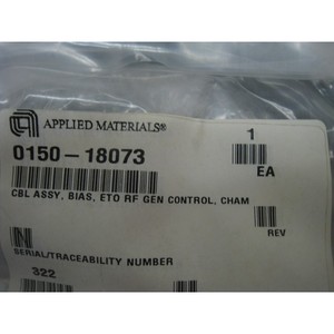 Cable AMAT 0150-18073, Bais ETO RF GEN - Equipo y Piezas de Semiconductores de Confianza de Marca Global - Product Image 1