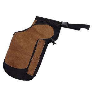 Customized Logo Size and Color Leather <b>Chaps</b> Professional Manufacturer Made Durable Farrier <b>Half</b> <b>Chaps</b> - Product Image 2