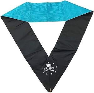 Insignias de Tipo Fraternal, Regalia Masónica para Maestros Masones, Mandil y Collar Masónicos, Bordado Masónico - Product Image 5