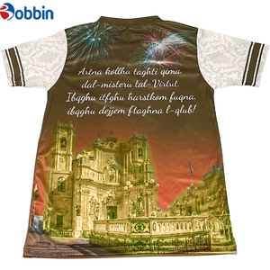 เสื้อยืดคอกลมแขนสั้นผู้ชายแบบสั่งทำพิเศษสำหรับโปรโมชั่น  ผ้าสแปนเด็กซ์/โพลีเอสเตอร์ ย้อมสี  ป้องกันการหดตัว  ลายพิมพ์แบบซับลิเมชั่น 3 มิติ - Product Image 6