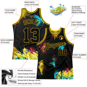 Camiseta de Baloncesto Sublimada Personalizada con Estampado de Palmeras Tropicales, Unisex, Sin Mangas, Transpirable, de Malla, Uniforme de Equipo para Adultos, Logotipo Frontal - Product Image 5