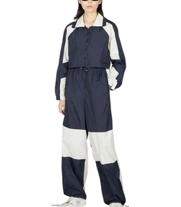 Women's Windbreaker <b>Tracksuit</b> Set Breathable Zip-Up Jogger Set Custom With Shipment And Delivery Women's Windbreaker <b>Tracksuit</b> - Product Image 1