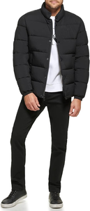 Wholesale Windbreaker Winter Lightweight Custom Puffer Fashion Outdoor Plus Zip up Stand Collar Puffer <b>jacket</b> for men - Product Image 5