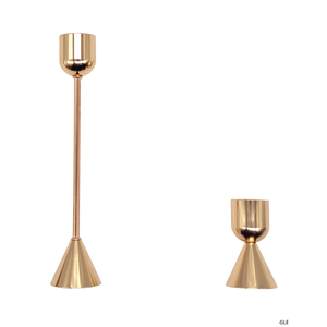 Gold Taper Table Decorative Candle <b>Holder</b> for Wedding, Set of 3 <b>Brass</b> Gold Taper <b>Candlestick</b> <b>Holders</b> for Party Home Decor - Product Image 2
