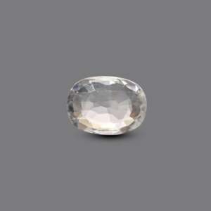 Zirconia Blanca Natural, Gema Suelta de 7.4 Quilates para Joyería Fina - Product Image 2