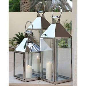 Lanterne suspendue vintage en métal noir, porte-bougie décoratif marocain pour centres de table de mariage, jardin, patio, décoration extérieure et intérieure - Product Image 5