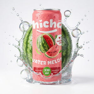 Boisson pétillante à la pastèque en marque blanche, vente en gros à bas prix, fabricant direct d'usine - Product Image 4