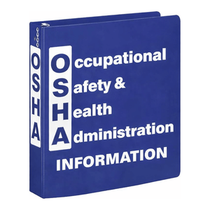 Brady OSHA A5 Ring Binder with Durable <b>Plastic</b> Cover for Workplace Safety Documents - Product Image 3
