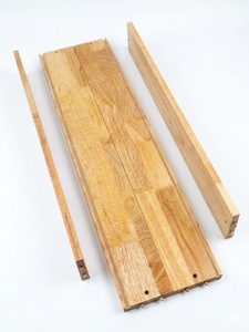 Planches de bois de hêtre massif, joint en queue d'aronde, design moderne, 100% écologique, utilisation en appartement, origine Vietnam, garantie 1 an - Product Image 2
