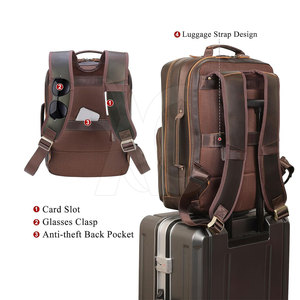 Mochila de cuero de moda, duradera, de material personalizado, en oferta, ligera y ecológica, la más vendida. - Product Image 3