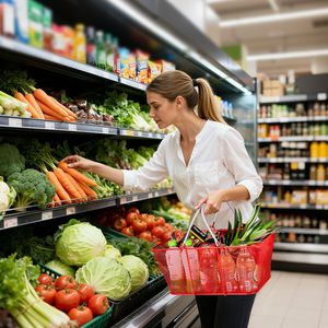 Set di 12 Cesti Impilabili in Metallo da 22L con Struttura a Rete Densa e Manici, Portatili e Capacità di 20 kg - Product Image 4