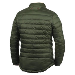 Veste d'hiver pour homme avec capuche, imperméable, respirante, rembourrée en polyester, logo personnalisé OEM, haute qualité - Product Image 2