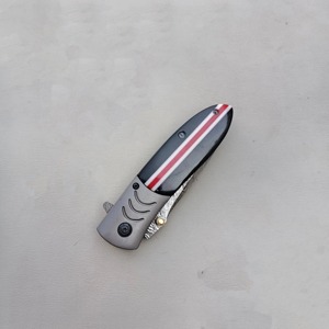 Mini couteau pliant de poche en acier inoxydable, taille pièce de monnaie, outil portable pour porte-clés, équipement EDC pour camping en extérieur - Product Image 4