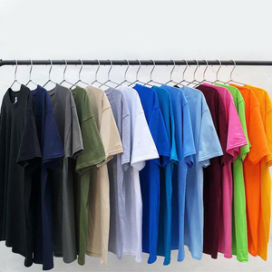 เสื้อยืดพิมพ์ลายโลโก้ตามสั่ง ผ้าฝ้าย 100% คอกลม แขนสั้น เสื้อยืดเปล่าสีพื้นสำหรับผู้ชาย - Product Image 2