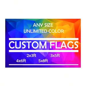 Bandera Publicitaria Personalizada con Impresión Digital Ecológica, 100% Poliéster, Impermeable, para Exteriores, para Adultos Unisex - Product Image 6