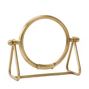 Espejo de maquillaje de metal con soporte para tocador, espejo de vanidad para mesa de maquillaje, espejo de baño - Product Image 6