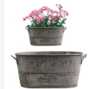 Jardinera Moderna Resistente a la Oxidación con Acabado Pintado de Larga Duración, Herramientas y Accesorios de Jardinería para el Hogar y Hoteles - Product Image 6