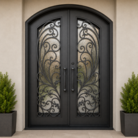 Portes en acier haut de gamme pour la maison : Styles de portes en fer forgé sécurisées et entrées sécurisées en acier orné, conçues avec une perfection absolue