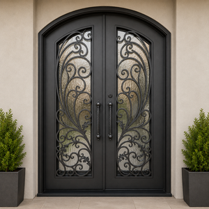Puertas de Acero de Primera Calidad para el Hogar: Estilos de Puertas de Hierro Forjado Seguras y Entradas de Seguridad de Acero Ornamental Diseñadas con una Perfección Absoluta - Product Image 3