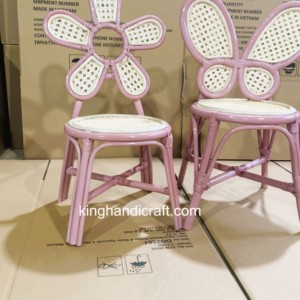 Sillas Infantiles de Ratán Natural Hechas a Mano, Modernas y Seguras, para Alquiler en Fiestas al Aire Libre, Decoración de Eventos y Bodas, Venta al Por Mayor, Personalizadas - Product Image 2