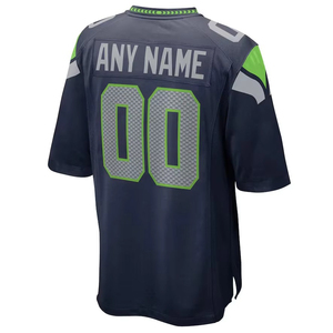 Nouveaux maillots de football américain de style sportif, vente directe d'usine, prix bas, maillot de football américain à manches courtes personnalisé - Product Image 3