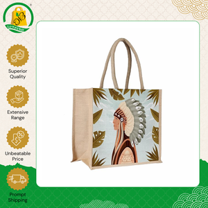 Vente exclusive de sacs fourre-tout en jute pour femmes, écologiques, avec poignée en canne, aux dernières tendances et au design innovant, à prix abordable - Product Image 4