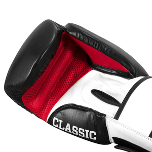 Gants de boxe en cuir respirants unisexes personnalisés avec votre propre logo imprimé, fermeture à boucle et crochet - Gants d'entraînement professionnels - Product Image 5