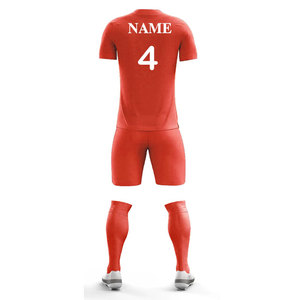 Conjunto Deportivo Personalizado con Cuello en V, Unisex, Multicolor, Impreso, Compresión, Transpirable, para Jóvenes y Niños, Uniforme Personalizable - Product Image 6