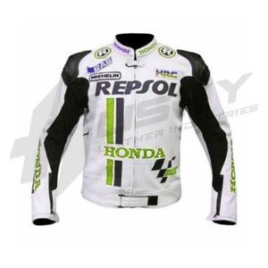 Chaqueta de moto de cuero de vaca Original de alta calidad chaqueta de protección de jinete transpirable personalizada al por mayor - Product Image 5