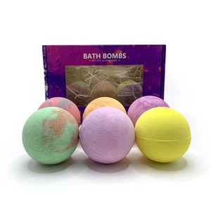 Coffret Cadeau de Bombes de Bain Effervescentes Colorées pour Aromathérapie, Fournisseur OEM à Marque Privée - Product Image 2