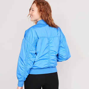 Servicio OEM de Fabricación: Chaqueta Bomber Impermeable y Transpirable para Mujer, Cortavientos de Invierno, Cómoda, Diseño Personalizado - Product Image 2