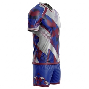 Tenue de football professionnelle, kit athlétique respirant en polyester, conçu pour les clubs, les écoles, les équipes de loisirs et les championnats - Product Image 2