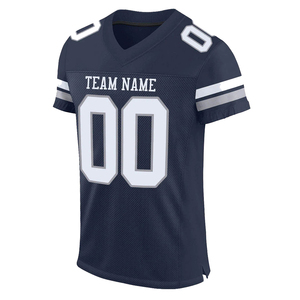 OEM Men's Adult Football <b>Shirts</b> 100% <b>Polyester</b> Breathable Short Sleeve American Football Uniform USA Football Training Jersey - Product Image 6
