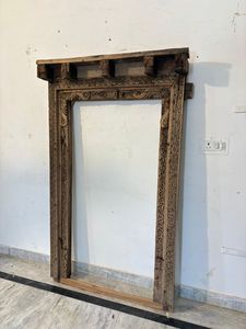 Luxury Large Wood Frame <b>Wall</b> <b>Mirror</b> Carved Modern Plastic <b>Long</b> Body Full-Length Dressing Hanging Miroir Home Antique Living Room - Product Image 3