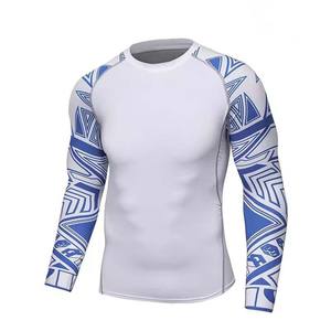 เสื้อรัดกล้ามเนื้อออกแบบเองได้ แขนยาว แขนสั้น สำหรับเด็กและผู้ชาย สำหรับกีฬากราปลิง โนกิ จิวยิตสู เอ็มเอ็มเอ บีเจเจ แรชการ์ด - Product Image 4