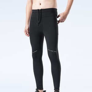 Customized Men's Compression Running Leggings Quick Dry Breathable Gym Fitness Sports Tights For Men's - Product Image 5