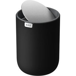 Poubelle miniature Fandy 0,58 gal/2,2 L avec couvercle basculant pour la salle de bain, le comptoir, la coiffeuse, le bureau, les petits bacs à déchets - Product Image 1