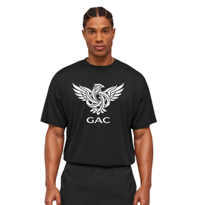 Camiseta Blanca de Manga Larga para Hombre, Estampada, 100% Algodón Jersey, Transpirable, Antiarrugas, Corte Holgado, Estilo Casual Urbano Hip Hop - Product Image 1