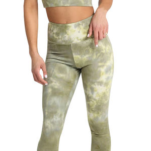 Leggings Deportivos de Cintura Alta para Mujer, de Algodón/Fibra de Bambú, Antibacterianos, Transpirables, Levanta Glúteos, Sin Costuras, para Yoga y Gimnasio, Verano - Product Image 3