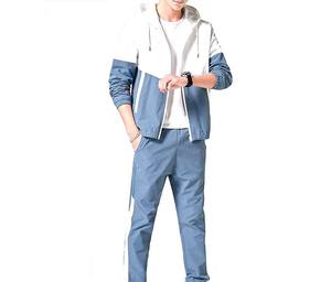 ชุดวอร์มกันลมผู้ชายแบบสบายๆ ปี 2026 ขนาดสั่งทำได้ ป้องกันรังสียูวี ระบายอากาศได้ดี ผลิตจากโพลีเอสเตอร์ 100% น้ำหนักเบา ขายส่ง - Product Image 2