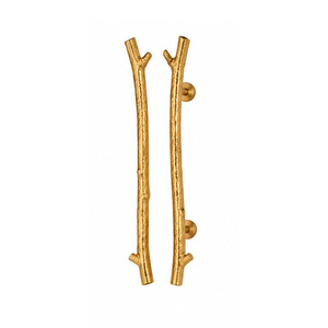 <b>Rustic</b> Cast Iron Branch Cabinet Handle for Kitchen Furniture Pull Durable Novelty Shape Design - Product Image 5