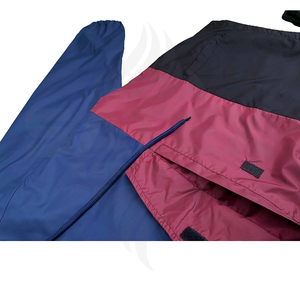 Conjuntos Deportivos de Invierno para Hombre al por Mayor, Chaquetas con Capucha de Forro Polar, Cierre de Cremallera, Secado Rápido, Transpirables, de Poliéster, Cortavientos, para Entrenamiento - Product Image 3