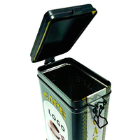 Emballage de boîte à café en plastique et en métal de produit en fer blanc personnalisé en gros boîte de conserve en grains de café recyclable avec valve