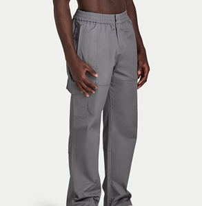 Custom Men's Jogger Baggy Men's Pants Clothes Outdoor Streetwear <b>Drawstring</b> Black Loose Jogging Sweatpants Men's <b>Trousers</b> - Product Image 4