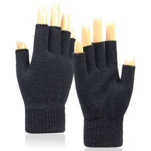 Adjustable <b>Half</b> Finger Wrist Strap Fitness Gloves Breathable Outdoor Sports Non <b>Slip</b> Exercise Training Unisex Workout Gloves - Product Image 2