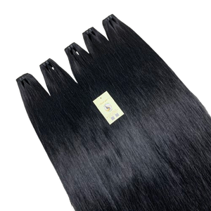 ผมดิบ100% ยังไม่ผ่านการทำผมสีดำเป็นมัดผมคนเวียดนามจากโรงงาน - Product Image 1