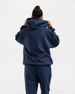 Sudadera con Capucha para Mujer de la Mejor Calidad, Servicio OEM al por Mayor, Logotipo Personalizado, Puños y Dobladillo Acanalados, Hombros Caídos y Bolsillo con Cordón - Product Image 2