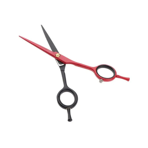 Ciseaux de barbier professionnels en acier inoxydable de 6,5 pouces, design bicolore, pliables, légers, à bord tranchant, outil de coiffure pour salon et maison - Product Image 3