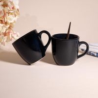 Juego de Té de Cerámica Terracota Negro, Ecológico, Duradero, Portátil, Moderno y de Lujo, 200 ml, para Uso Diario en el Hogar, Oficina y Cocina