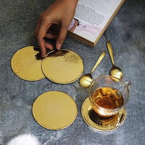 Premium Aluminium Tea Coaster Stylish Durable <b>Table</b> <b>Protection</b> for Home Office - Product Image 4